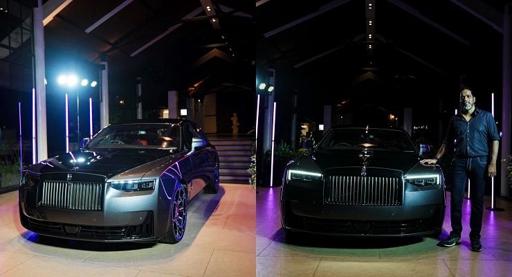 18 crore rolls royce ghost black badge delivery 