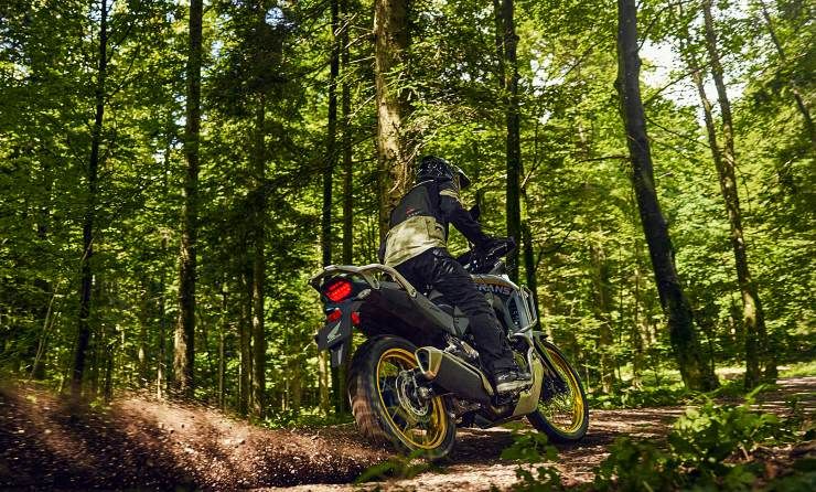 2025 Honda Transalp 750 rear
