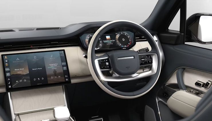2025 range rover sv masara edition luxury suv dashboard
