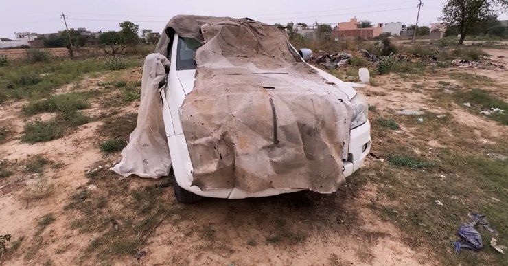 abandoned fortuner will it start