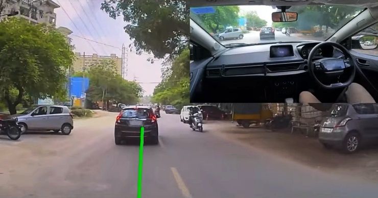 autopilot unmarked roads
