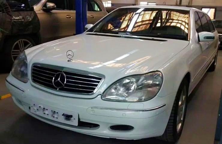 dhirubhai ambani s600 pullman front