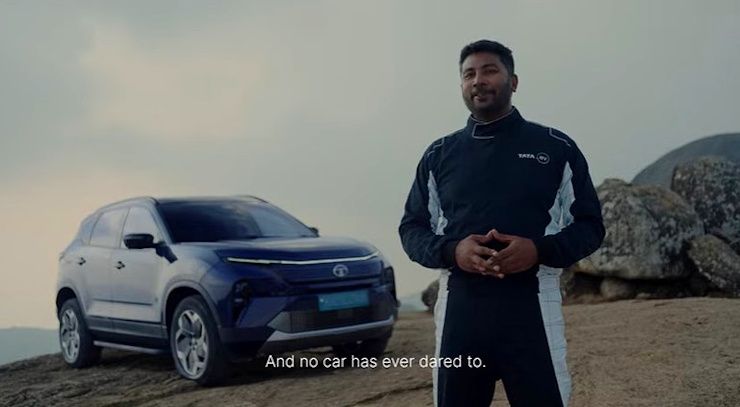 dr mohammed zahed tata harrier.ev tvc