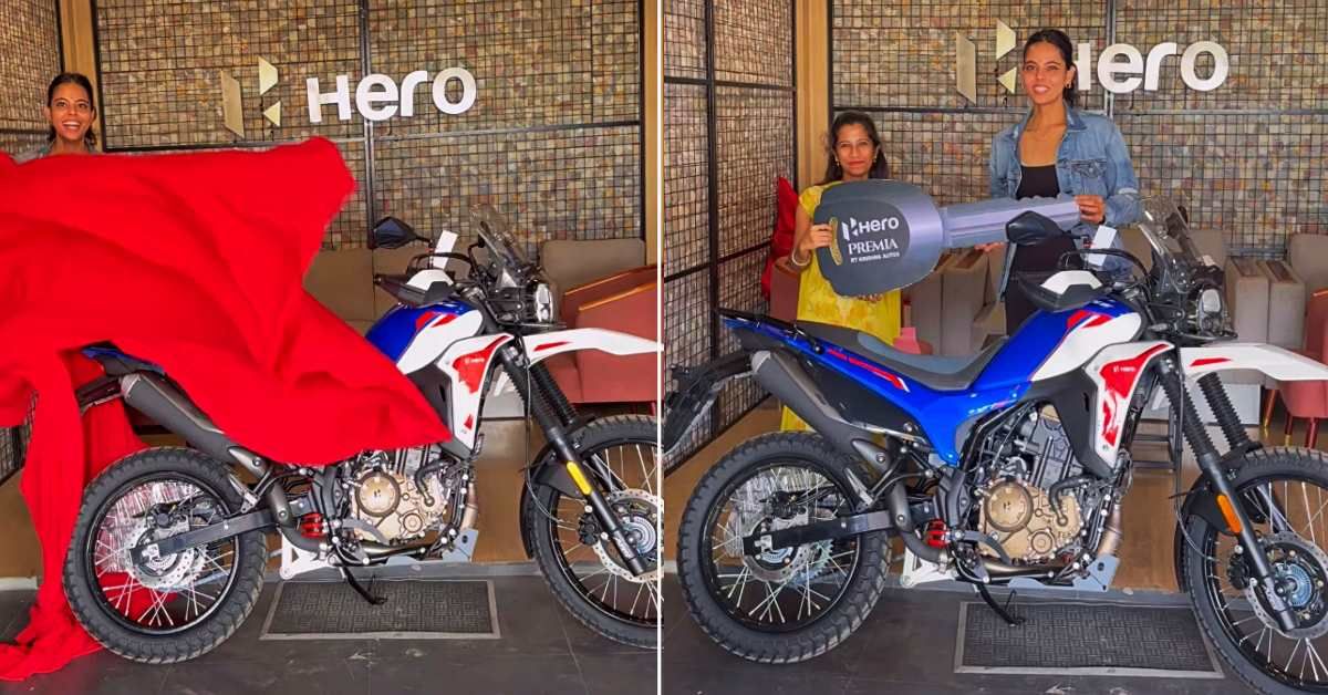 first woman to buy hero xpulse