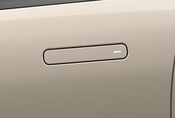 flush type door handles on altroz facelift