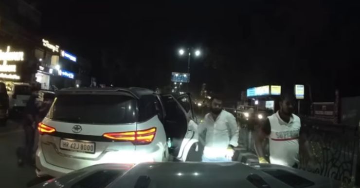 goons fortuner road rage