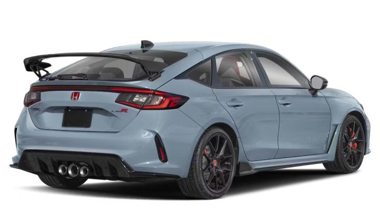 Honda Civic Type R in grey
