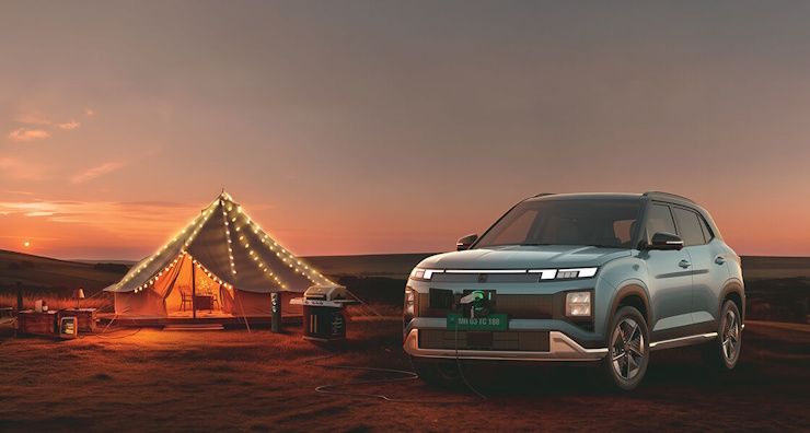 hyundai creta electric V2L