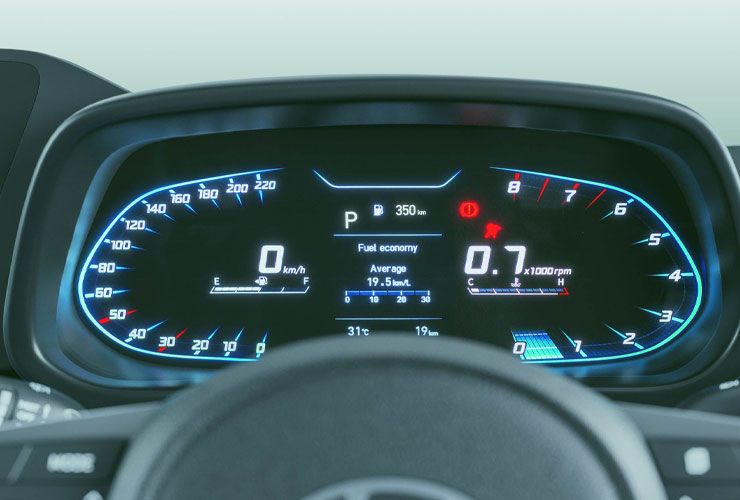 hyundai i20 instrument cluster