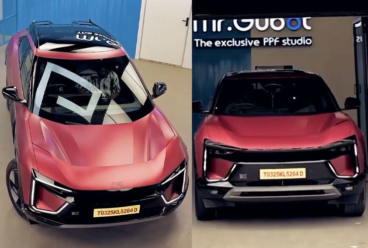kerala's first mahindra be6 electric suv