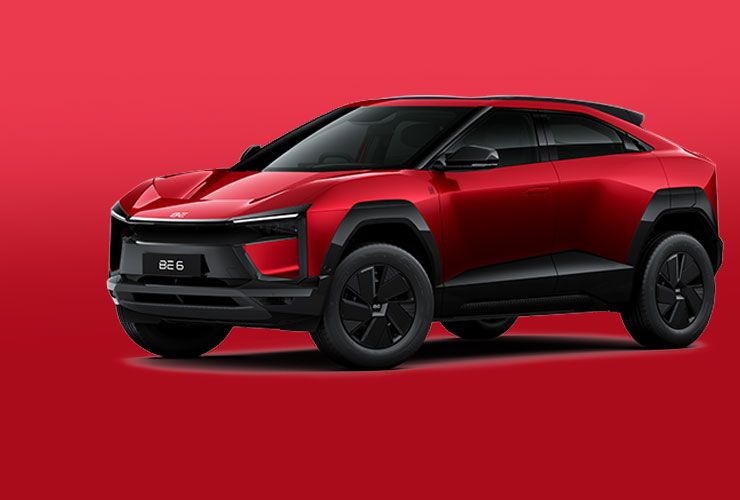 mahindra be6 electric SUV