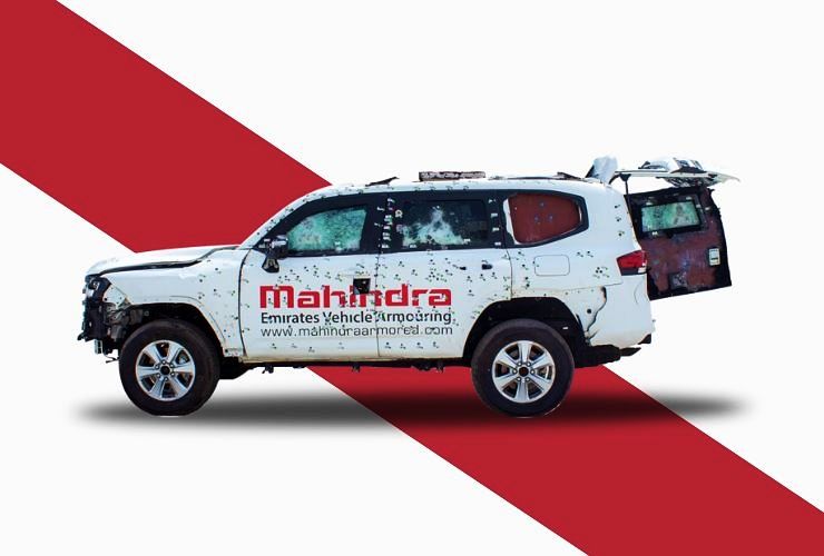 mahindra bulletproof land cruiser LC300