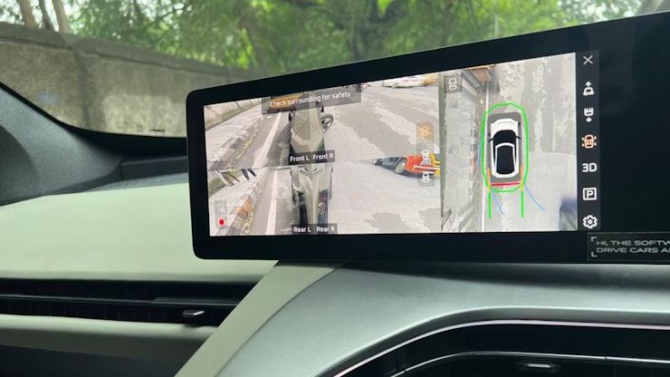 mahindra xev 9e 3d surround view