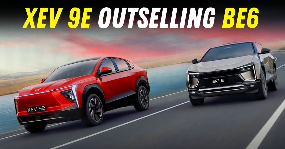 mahindra xev 9e outsells be6 electric suv featured