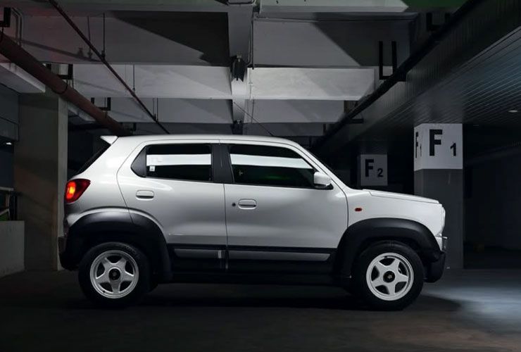 maruti spresso body kit