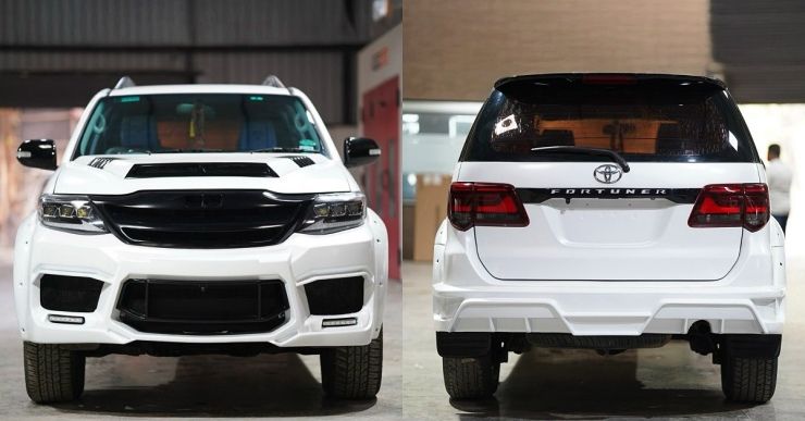 matte white fortuner spartan
