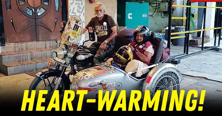 77 year old indian couple vintage royal enfield all-india motorcycle tour featured 77 year old indian couple vintage royal enfield all-india motorcycle tour featured