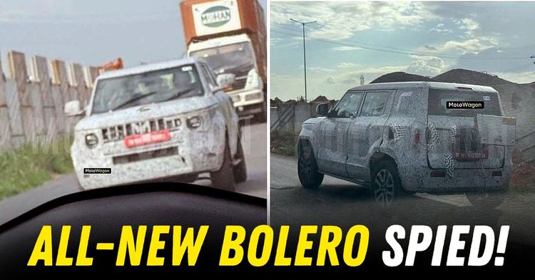 all new mahindra bolero spied featured