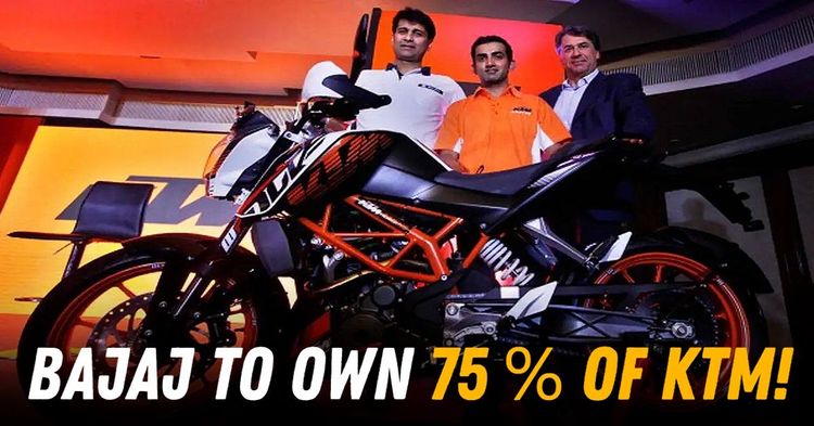 bajaj auto to own 75 % ktm featured