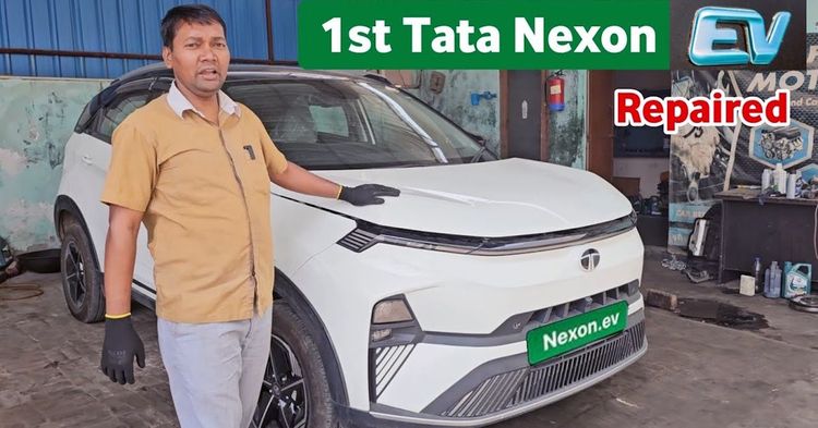 brand new tata nexon.ev in warranty repaired by local mechanic featured brand new tata nexon.ev in warranty repaired by local mechanic featured