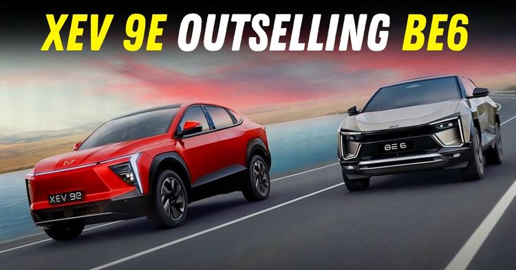 mahindra xev 9e outsells be6 electric suv featured mahindra xev 9e outsells be6 electric suv featured