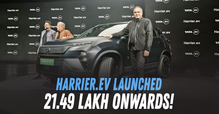 tata harrier ev launched in india tata harrier ev launched in india