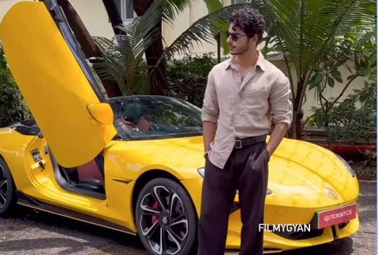mg cyberster ishaan khatter