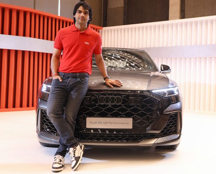 olympic champion neeraj chopra audi brand ambassador