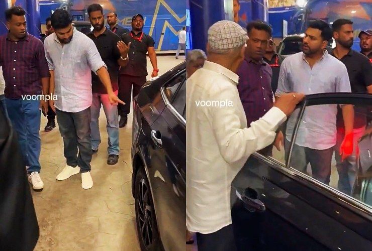 rohit sharma scolds his brother