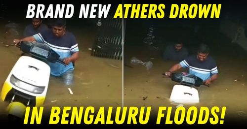 ather electric scooter dealership koramangala flood water bengaluru featured