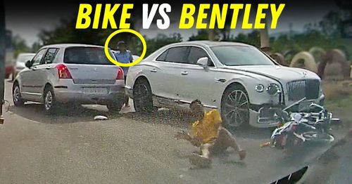 bike vs bentley crash kohlapur featured bike vs bentley crash kohlapur featured