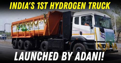 hydrogen truck adani launched india's first featured
