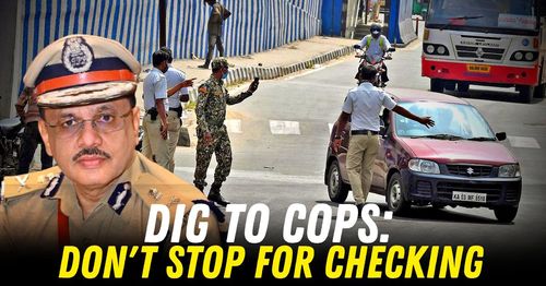 karnataka dig saleem ahmed traffic police checking featured karnataka dig saleem ahmed traffic police checking featured
