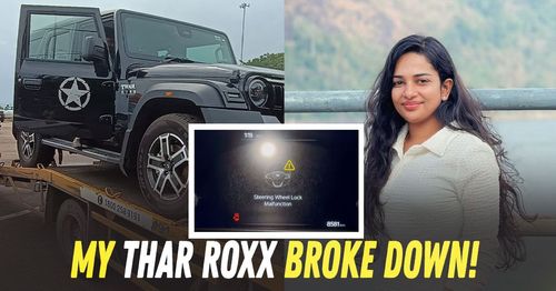 mahindra thar roxx steering wheel lock malfunction mahindra thar roxx steering wheel lock malfunction
