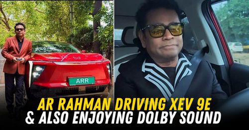 music maestro ar rahman enjoys his mahindra xev 9e's dolby sound featured music maestro ar rahman enjoys his mahindra xev 9e's dolby sound featured