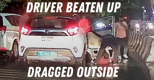 nexon ev driver beaten on the road nexon ev driver beaten on the road