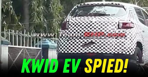renault kwid ev spied featured renault kwid ev spied featured