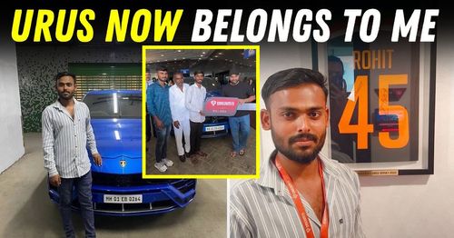 rohit sharma gifts lamborghini urus dream 11 contest winner featured