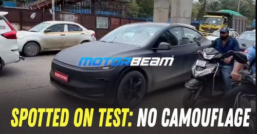 tesla model y facelift spotted testing in india tesla model y facelift spotted testing in india