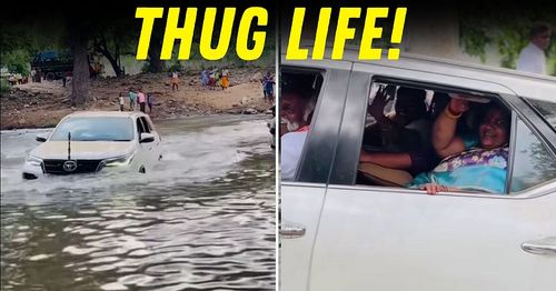toyota fortuner family river crossing coimbatore tamilnadu featured