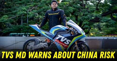 tvs motors md sudarshan venu china electric vehicle rare earth magnet risk featured tvs motors md sudarshan venu china electric vehicle rare earth magnet risk featured