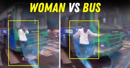 woman vs bus road rage bengaluru featured woman vs bus road rage bengaluru featured