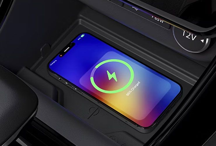 tata altroz facelift wireless charger