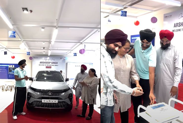 tata curvv arshdeep singh