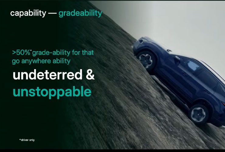 tata harrier ev gradeability