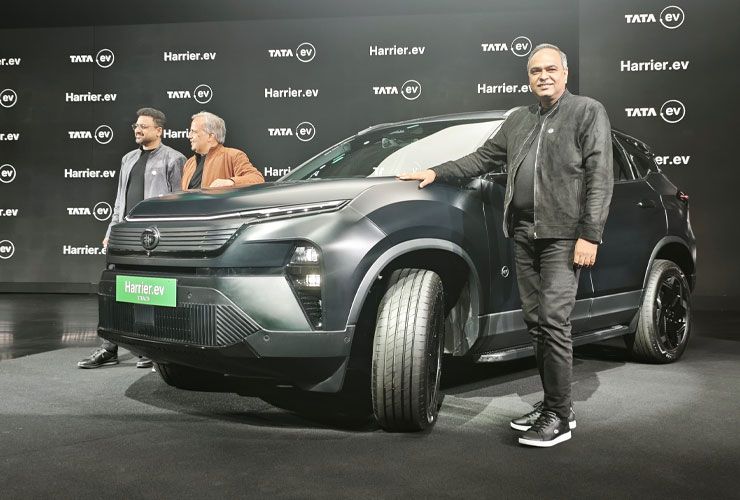 tata harrier.ev launched in india