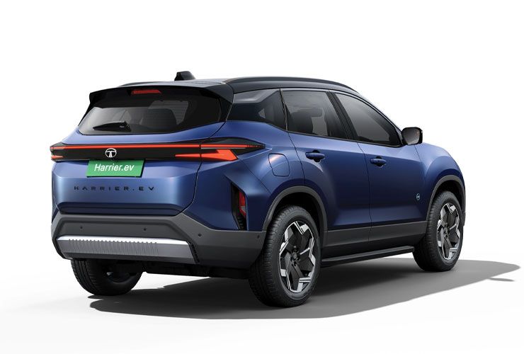 tata harrier ev rear