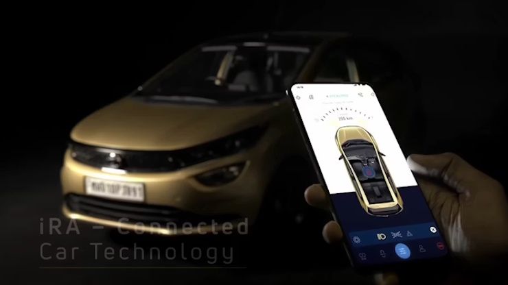 tata motors ira connected car app