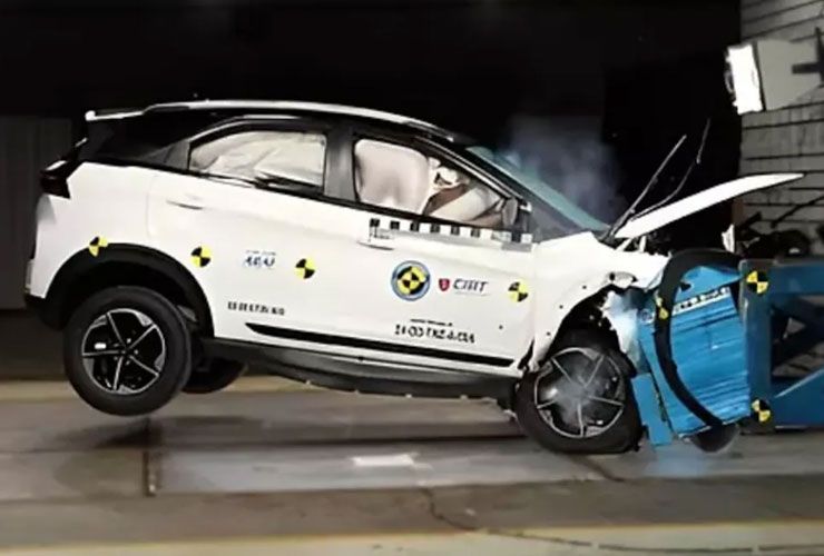 tata nexon crash test
