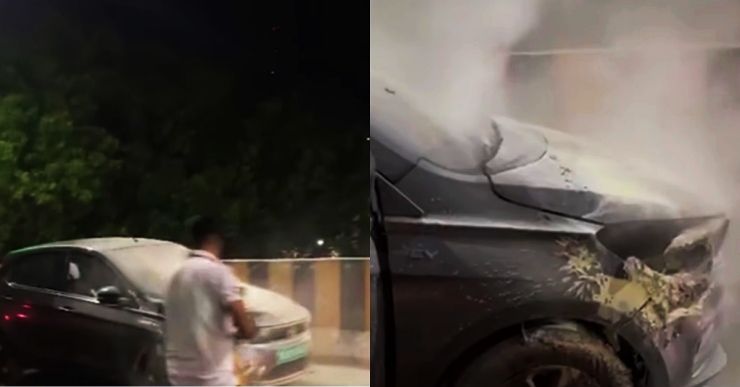 tiago ev fire stopped